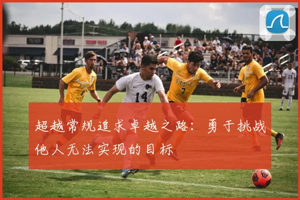 超越常规追求卓越之路：勇于挑战他人无法实现的目标